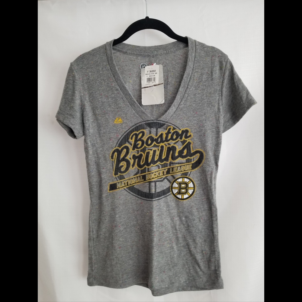 Boston Bruins V-neck T-shirt
